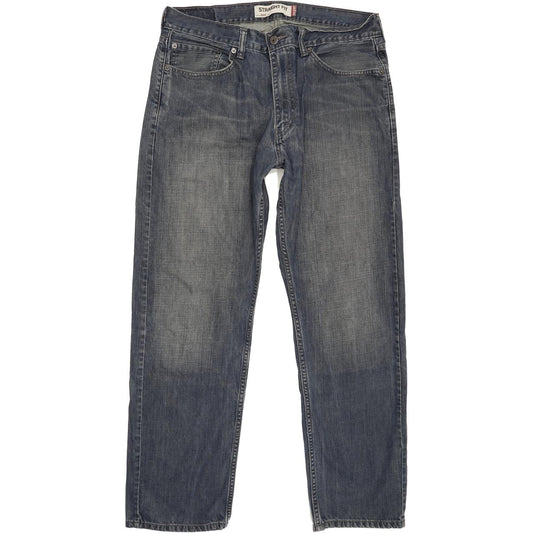 Levi's 505 Men Blue Straight Regular Jeans W36 L30