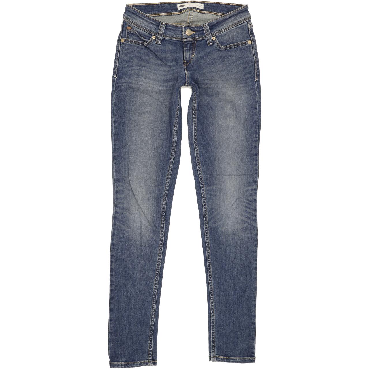 Levi's Demi Curve Women Blue Skinny Slim Stretch Jeans W26 L31