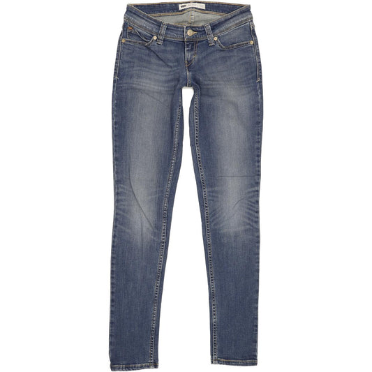 Levi's Demi Curve Women Blue Skinny Slim Stretch Jeans W26 L31