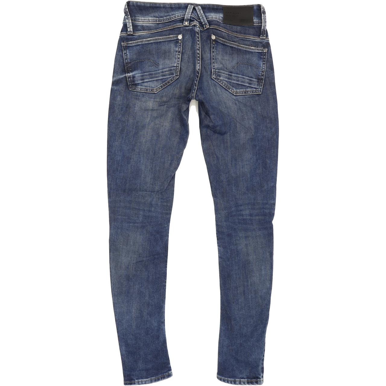 G-Star Lynn Men Blue Skinny Slim Stretch Jeans W26 L29