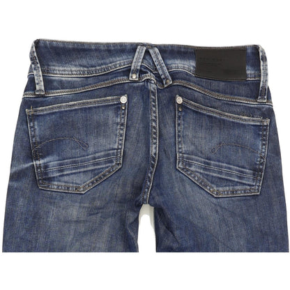 G-Star Lynn Men Blue Skinny Slim Stretch Jeans W26 L29