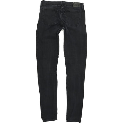 Levi's 711 Women Black Skinny Slim Stretch Jeans W29 L32