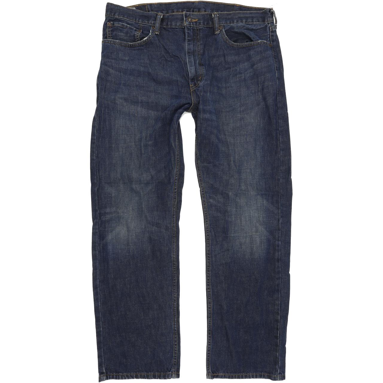 Levi's 505 Men Blue Straight Regular Jeans W38 L31