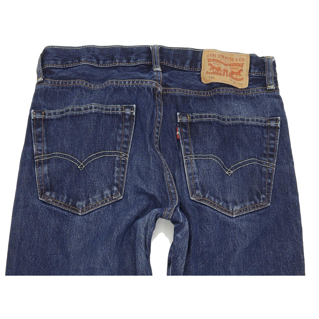 Levi's 751 Men Blue Straight Regular Jeans W31 L29