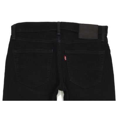 Levi's 511 Men Black Straight Slim Stretch Jeans W32 L31