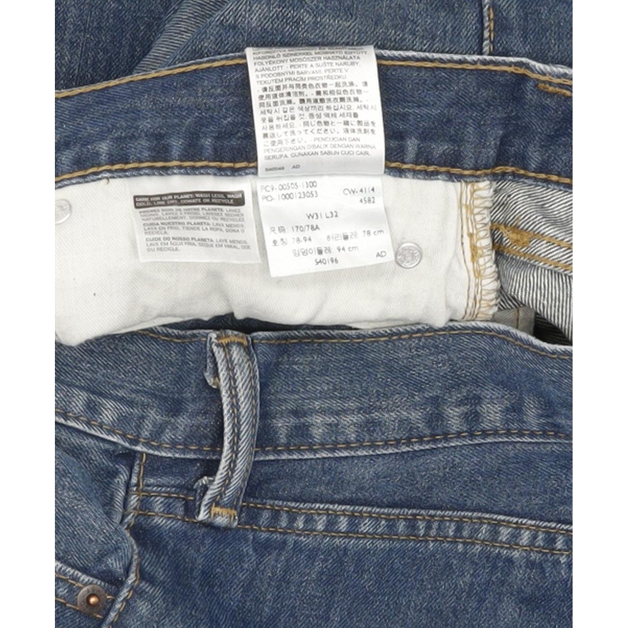 Levi's 505 Men Blue Straight Regular Jeans W31 L31