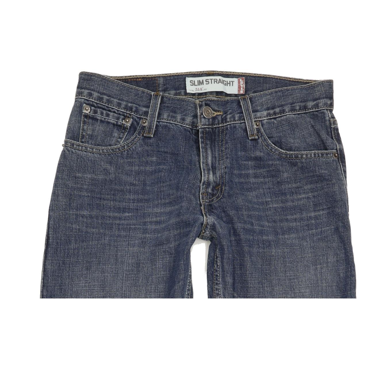 Levi's 514 Men Blue Straight Slim Jeans W29 L32