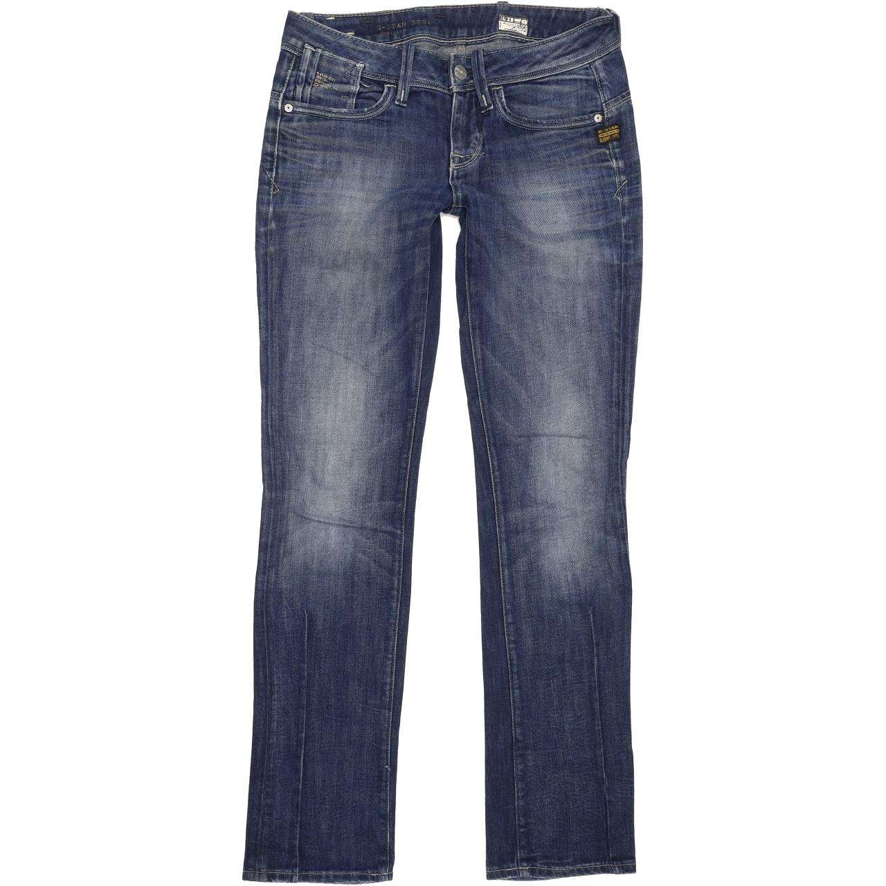 G-Star 3301 Men Blue Straight Slim Jeans W29 L31