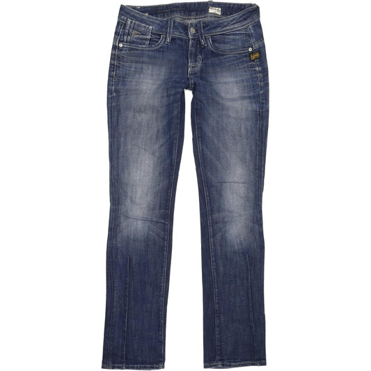 G-Star 3301 Men Blue Straight Slim Jeans W29 L31