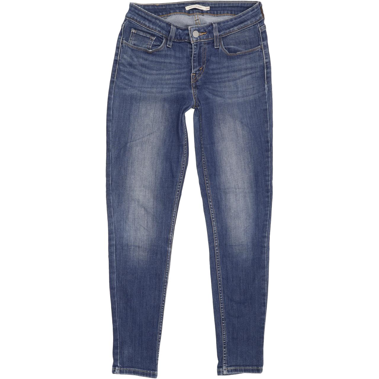 Levi's 535 Women Blue Skinny Regular Jeans W28 L28