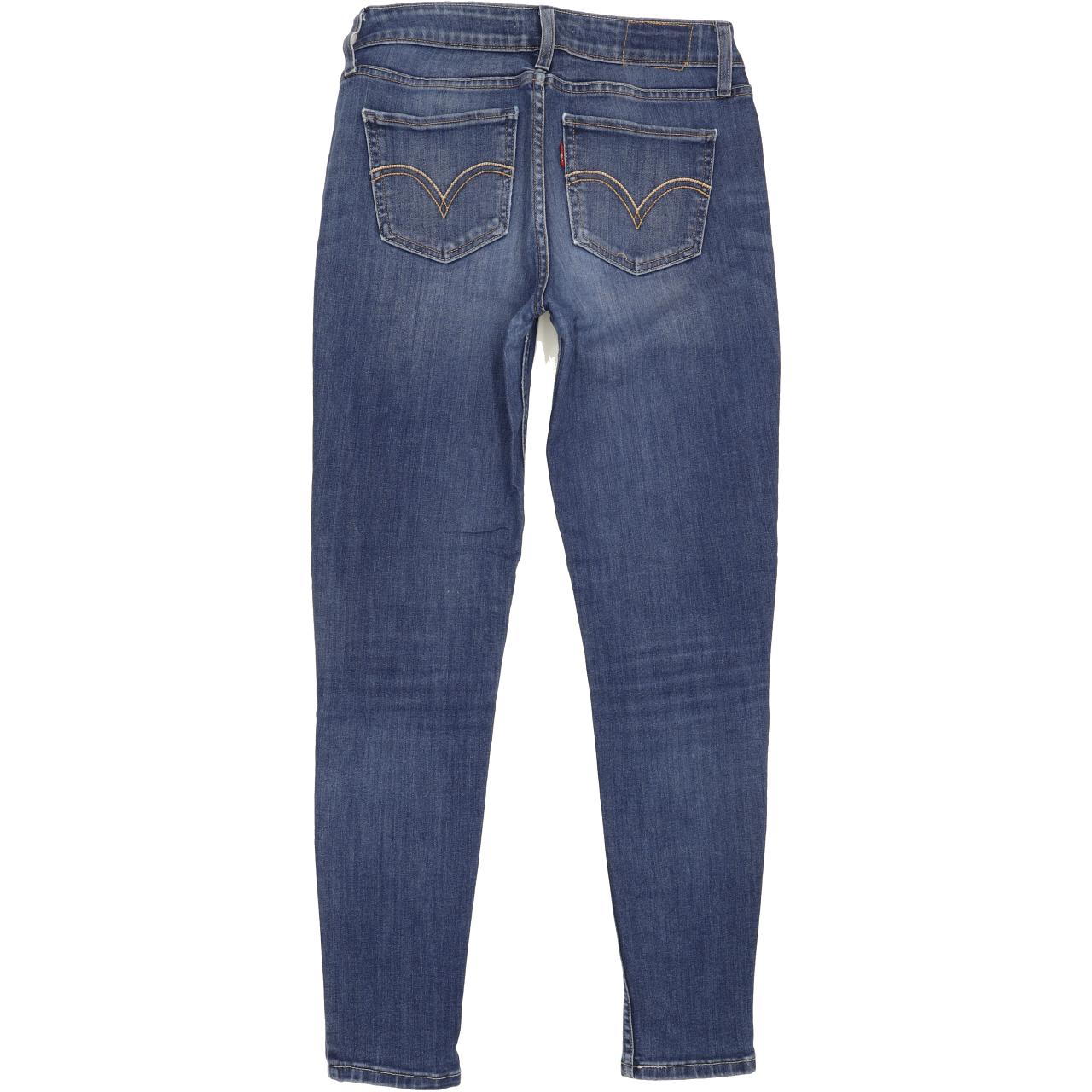 Levi's 535 Women Blue Skinny Regular Jeans W28 L28