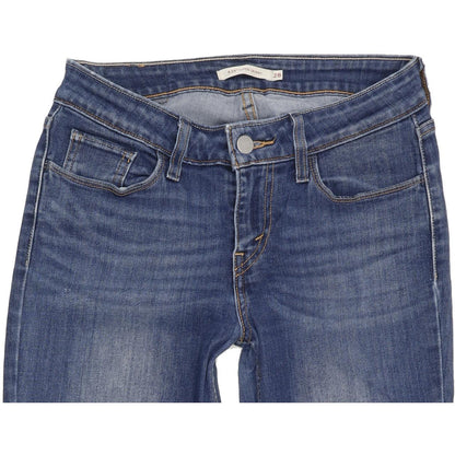 Levi's 535 Women Blue Skinny Regular Jeans W28 L28