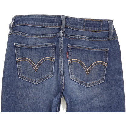 Levi's 535 Women Blue Skinny Regular Jeans W28 L28