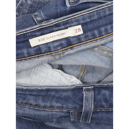 Levi's 535 Women Blue Skinny Regular Jeans W28 L28
