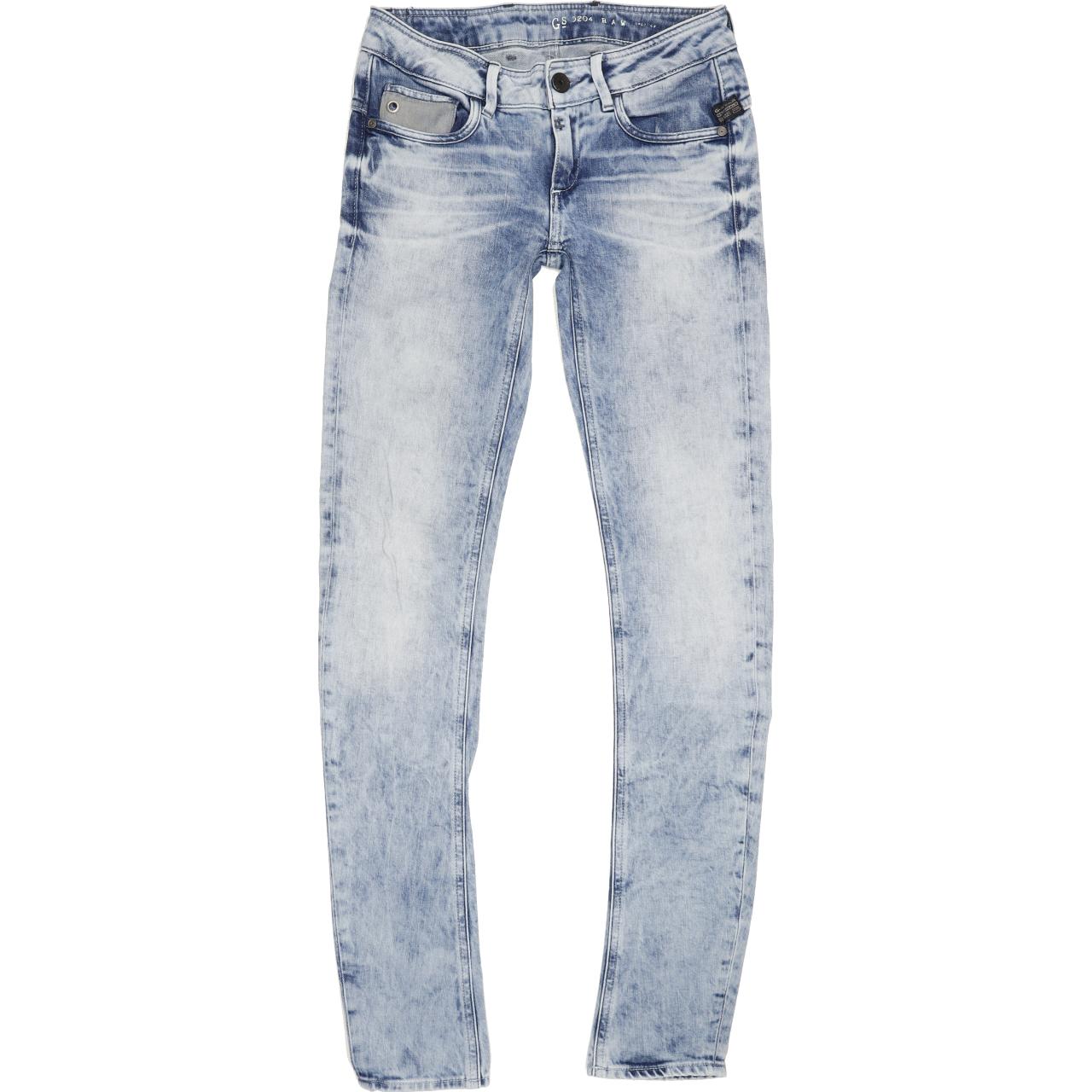 G-Star 5204 Men Blue Skinny Slim Jeans W26 L32
