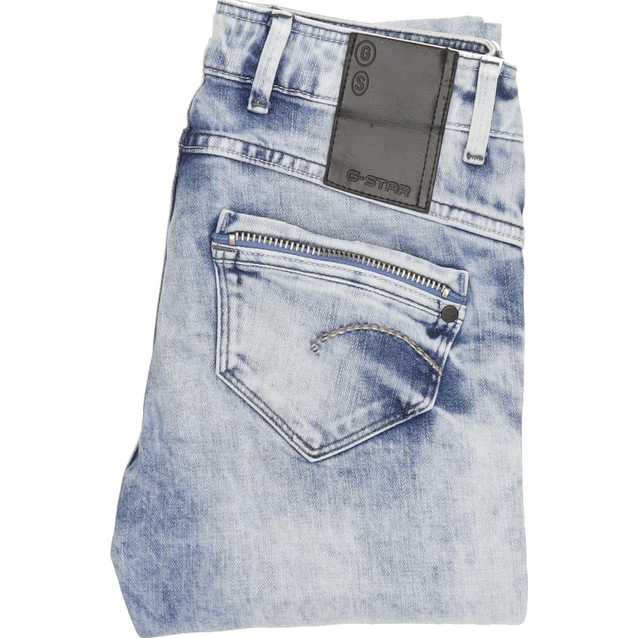 G-Star 5204 Men Blue Skinny Slim Jeans W26 L32
