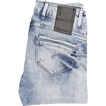 G-Star 5204 Men Blue Skinny Slim Jeans W26 L32