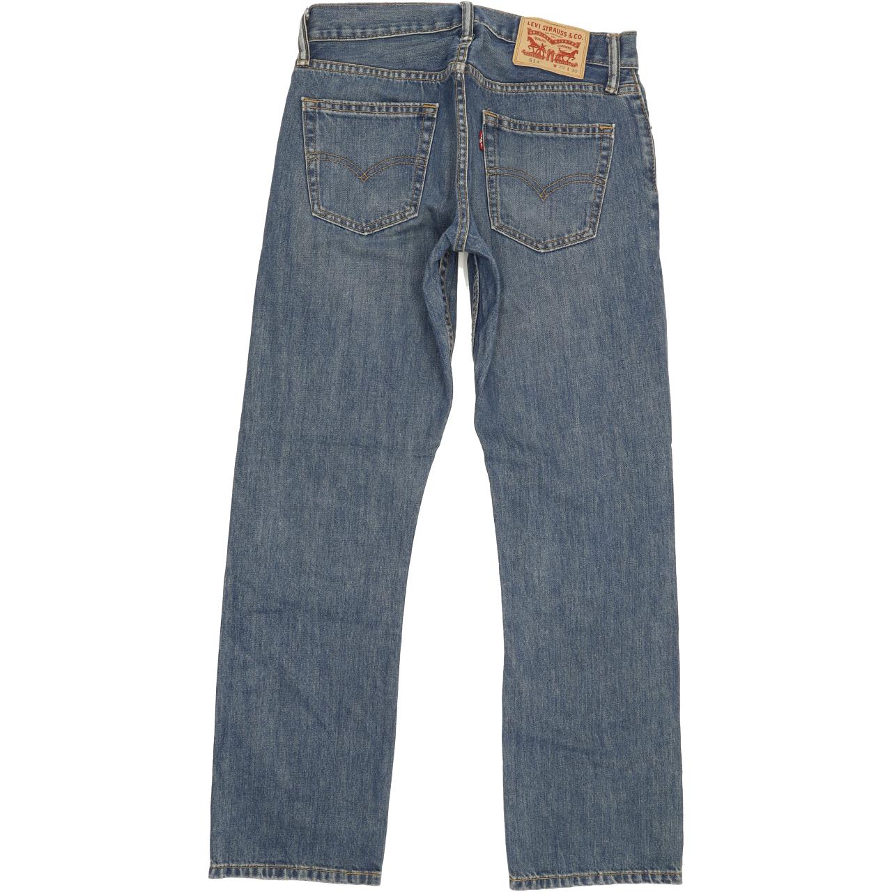 Levi's 514 Men Blue Straight Slim Jeans W29 L29