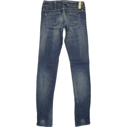 G-Star Cube Women Blue Skinny Slim Stretch Jeans W25 L34