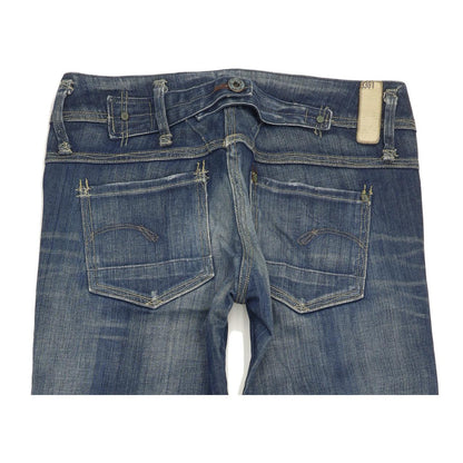 G-Star Cube Women Blue Skinny Slim Stretch Jeans W25 L34
