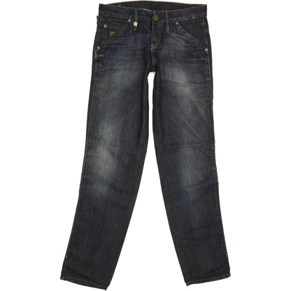 G-Star Medin Pant Women Blue Straight Loose Jeans W27 L32