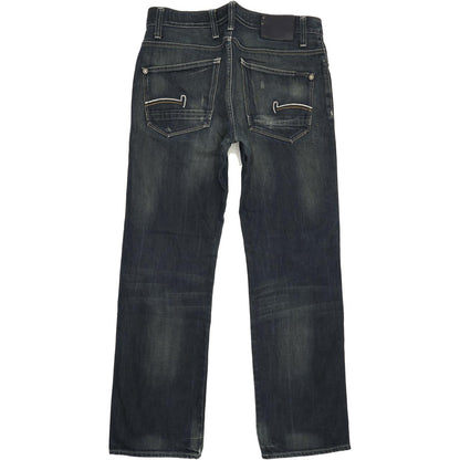 G-Star Coder Men Blue Straight Regular Jeans W33 L31