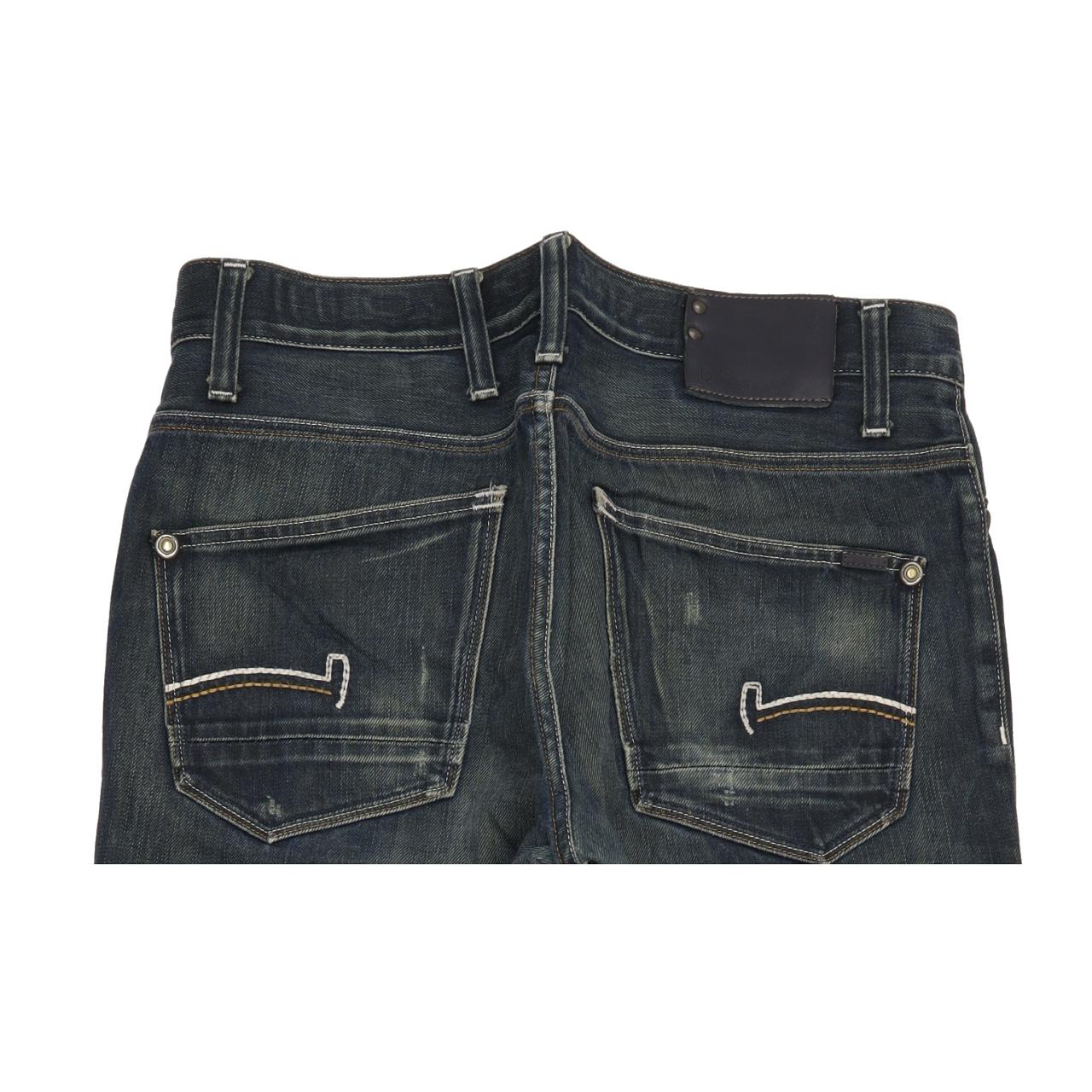 G-Star Coder Men Blue Straight Regular Jeans W33 L31