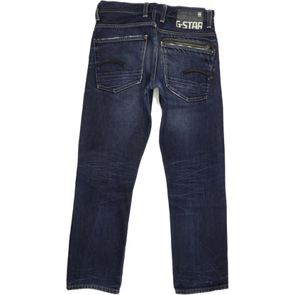 G-Star Men Blue Straight Regular Jeans W30 L29