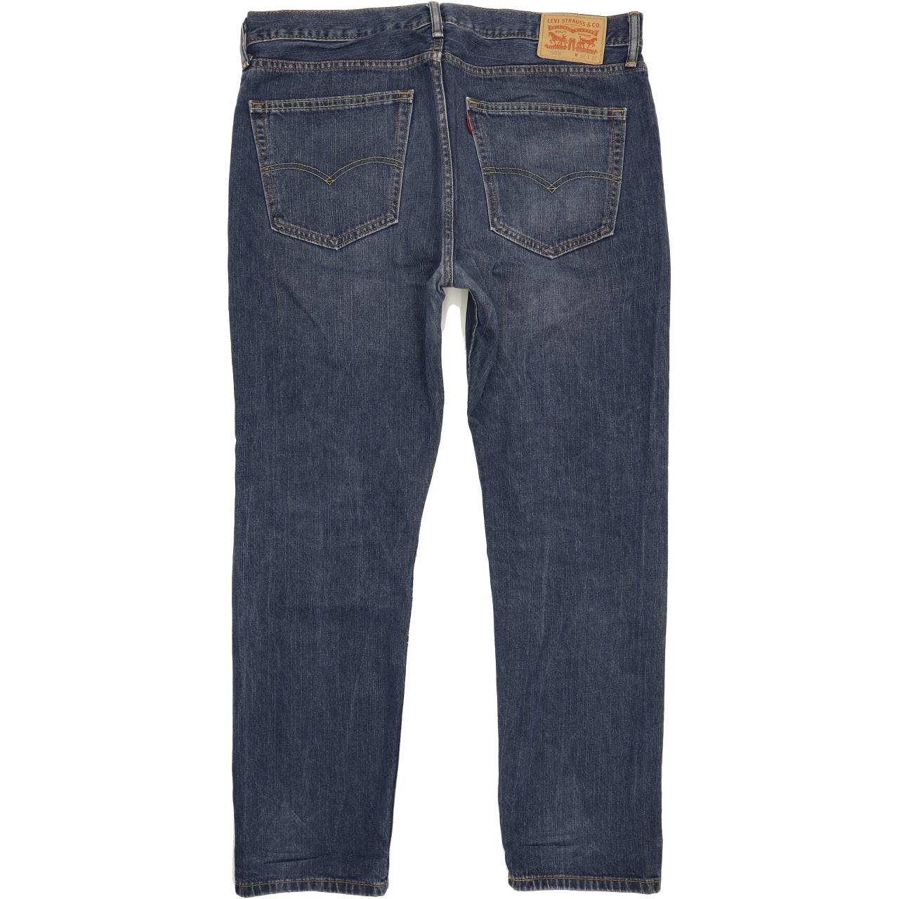 Levi's 508 Men Blue Straight Regular Jeans W37 L31