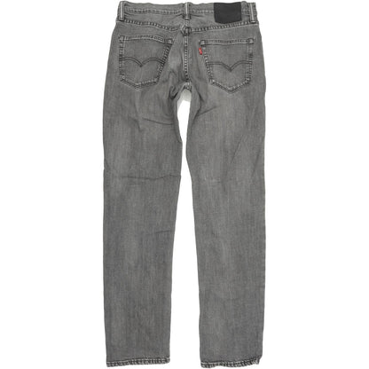 Levi's 511 Men Grey Straight Slim Jeans W31 L32