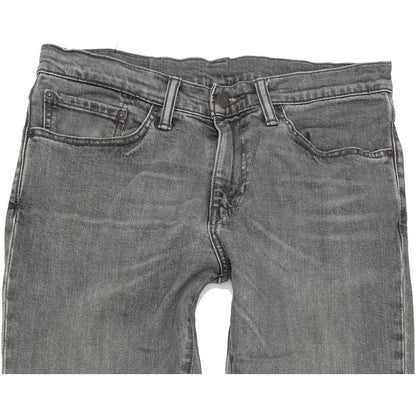 Levi's 511 Men Grey Straight Slim Jeans W31 L32