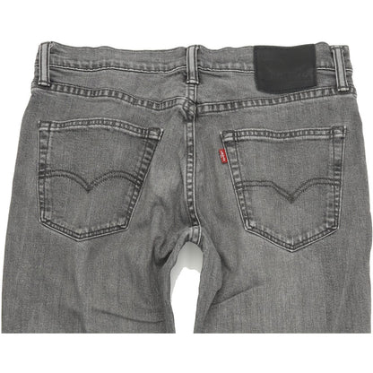 Levi's 511 Men Grey Straight Slim Jeans W31 L32