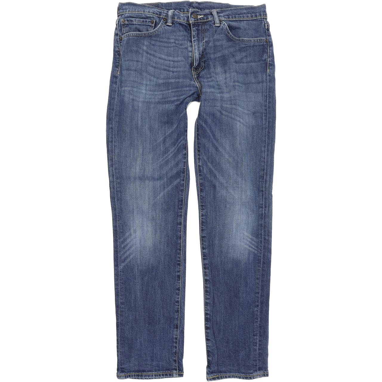 Levi's 511 Men Blue Straight Slim Stretch Jeans W33 L32