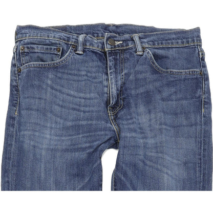 Levi's 511 Men Blue Straight Slim Stretch Jeans W33 L32