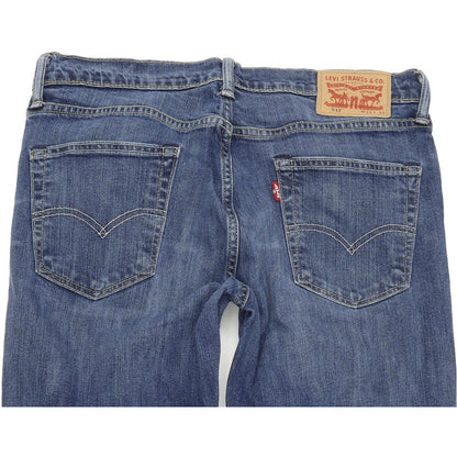 Levi's 511 Men Blue Straight Slim Stretch Jeans W33 L32
