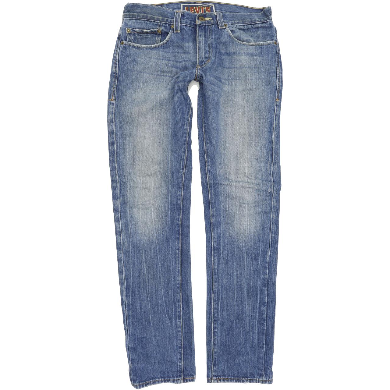 Levi's 511 Men Blue Straight Slim Jeans W32 L32