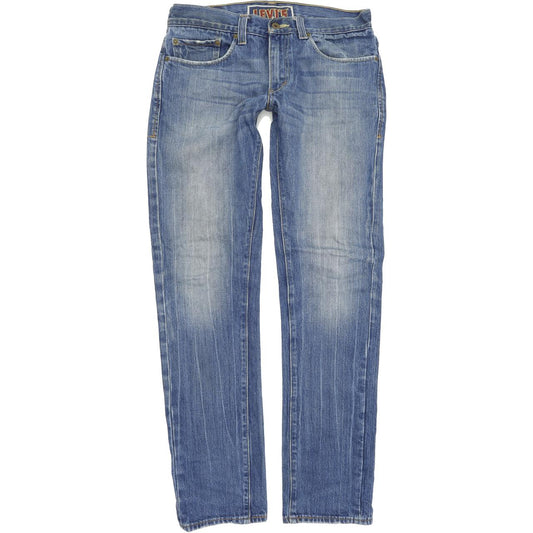 Levi's 511 Men Blue Straight Slim Jeans W32 L32