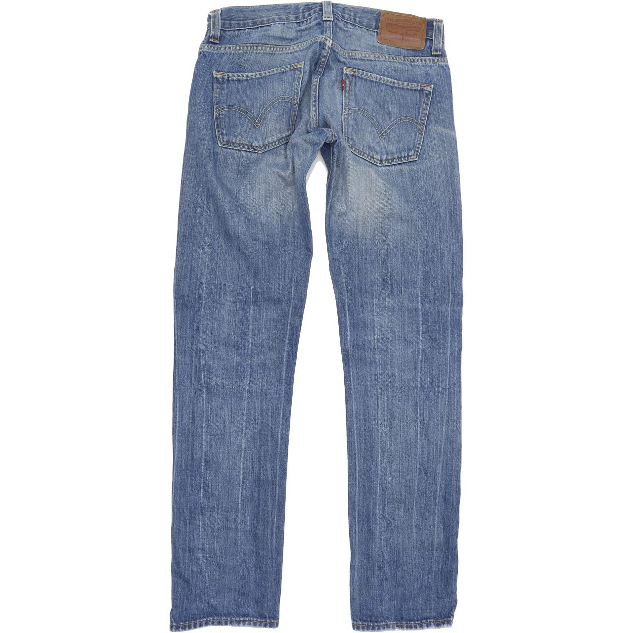 Levi's 511 Men Blue Straight Slim Jeans W32 L32