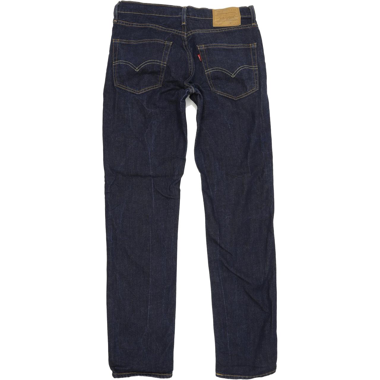 Levi's 511 Men Blue Straight Slim Jeans W32 L32