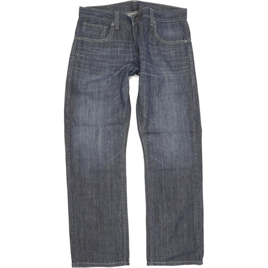 Levi's 514 Men Blue Straight Slim Jeans W34 L30
