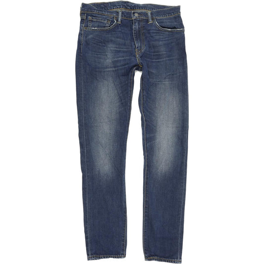 Levi's 512 Men Blue Skinny Slim Stretch Jeans W32 L32