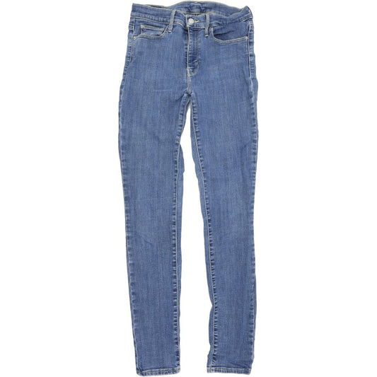 Levi's 711 Women Blue Skinny Slim Stretch Jeans W29 L32