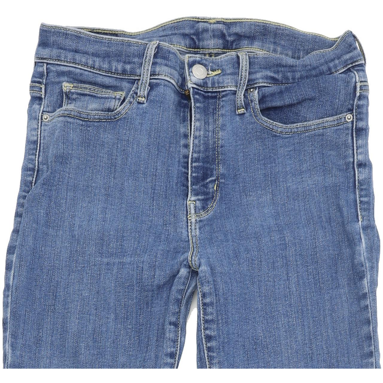 Levi's 711 Women Blue Skinny Slim Stretch Jeans W29 L32