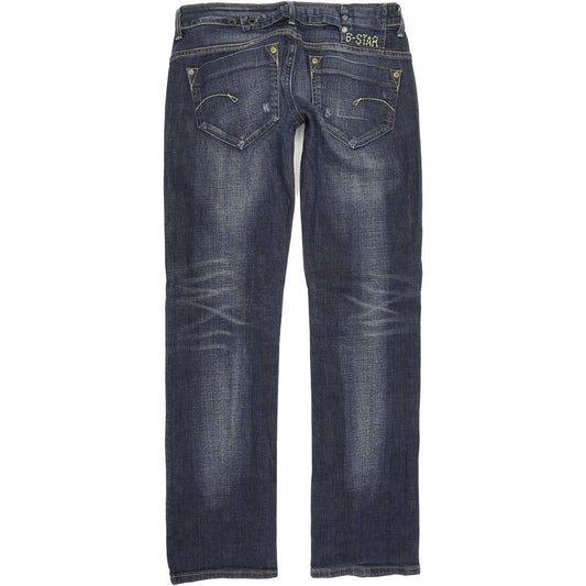 G-Star Midge  Women Blue Straight Regular Stretch Jeans W30 L31