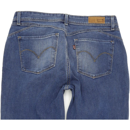 Levi's Demi Curve Women Blue Skinny Slim Stretch Jeans W29 L30