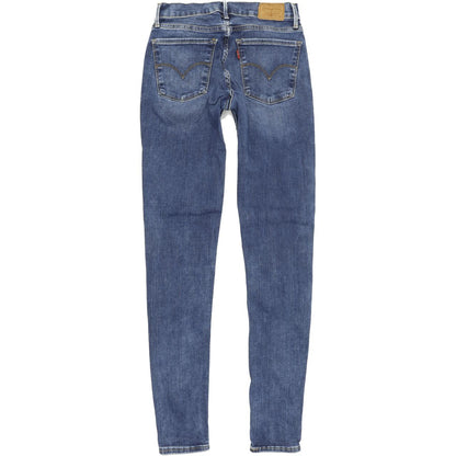 Levi's 710 Women Blue Skinny Slim Stretch Jeans W27 L30