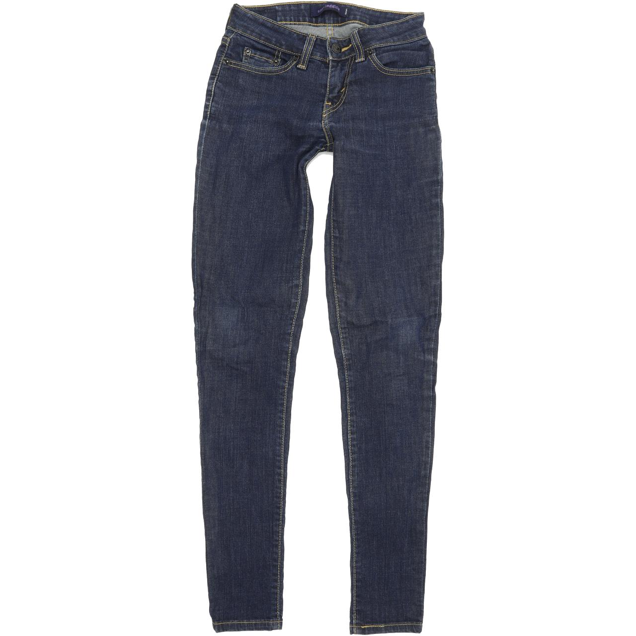 Levi's 535 Women Blue Straight Slim Jegging Stretch Jeans W24 L30