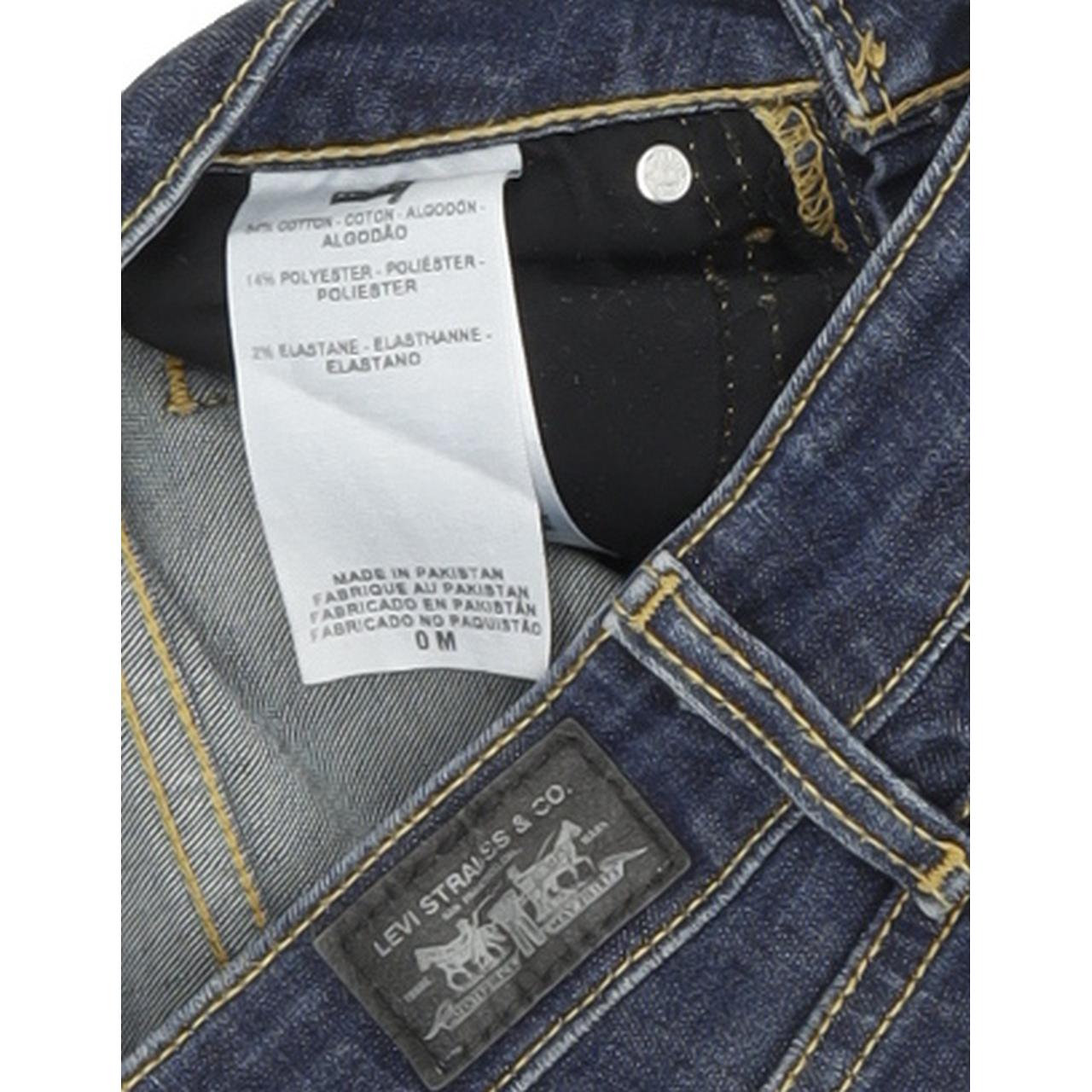 Levi's 535 Women Blue Straight Slim Jegging Stretch Jeans W24 L30