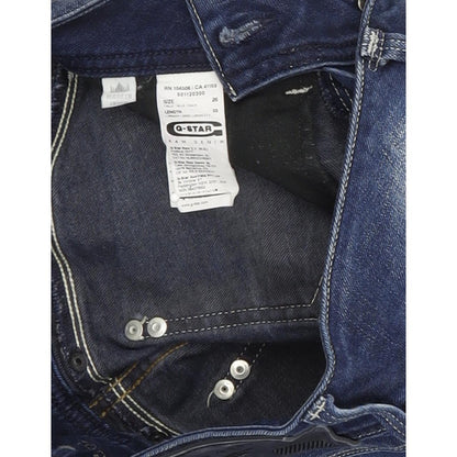G-Star Lynn Women Blue Straight Regular Stretch Jeans W26 L30