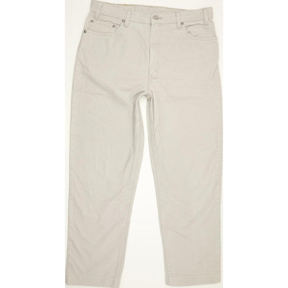Levi's 540 Made in USA Men Beige Straight Relaxed Jeans W36 L28